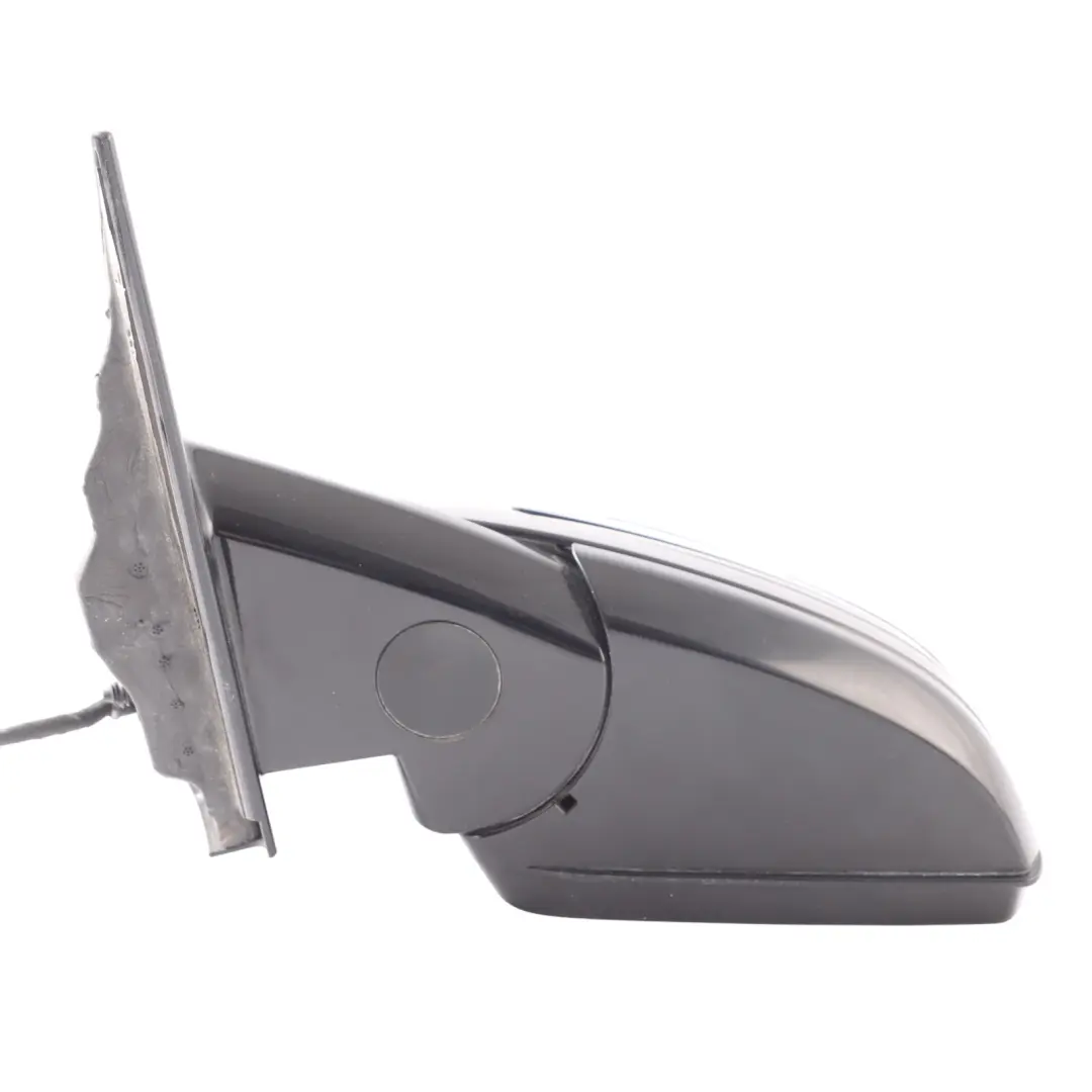 Mercedes C207 Wing Mirror Door Left N/S High Gloss Auto Dip Obsidian Black - 197 - SKU rhd-A2078101976-OB - Part number A2078101976