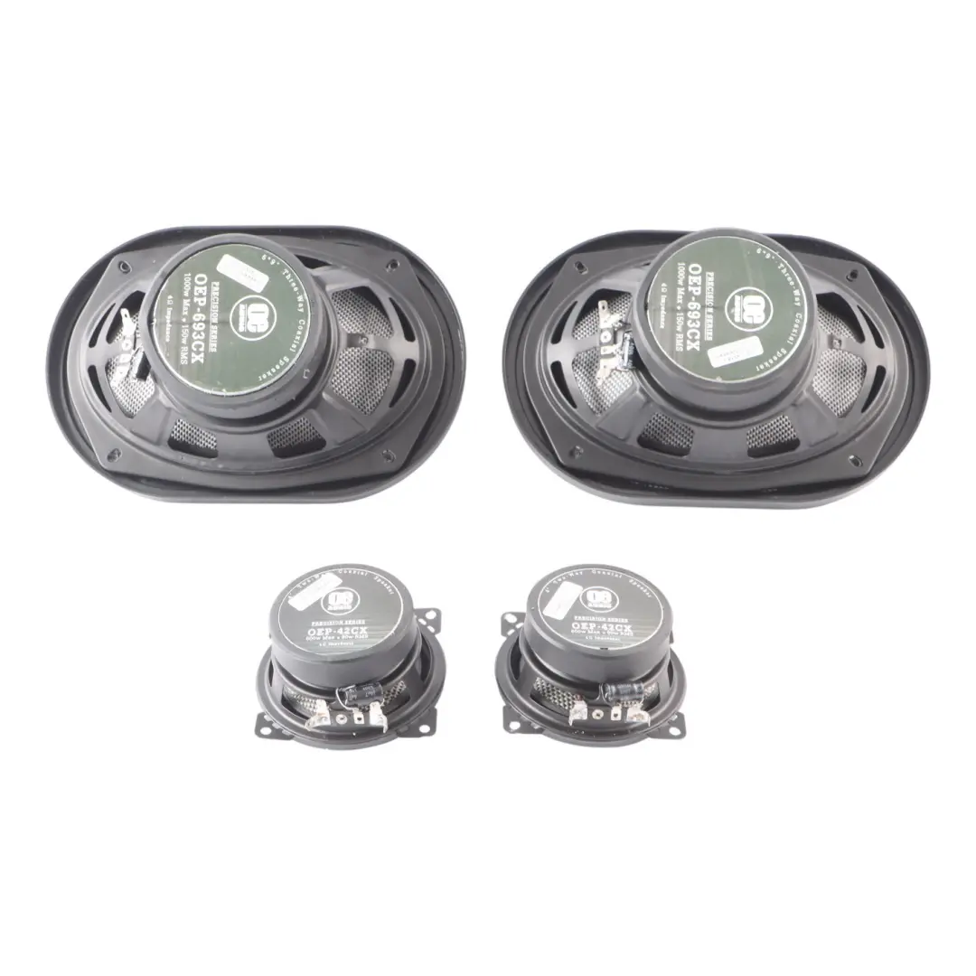 Sunbuck SK-990.4 Stereo Amplifier OE Audio OEP-693CX Speaker HiFi Car Audio Set  - SKU SK-990-4 - Part number SK-990-4