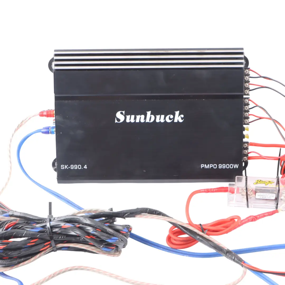 Sunbuck SK-990.4 Stereo Amplifier OE Audio OEP-693CX Speaker HiFi Car Audio Set to with Part number SK-990-4 Sunbuck SK-990.4 Stereo Amplifier OE Audio OEP-693CX Speaker HiFi Car Audio Set - SKU SK-990-4 - Part number SK-990-4