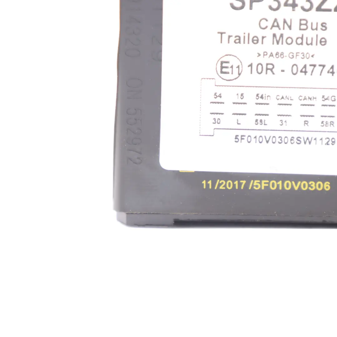 Right Connections Electronic CAN Bus Trailer Module Control Unit 12V to with Part number SP343ZZC Right Connections Electronic CAN Bus Trailer Module Control Unit 12V - SKU SP343ZZC - Part number SP343ZZC