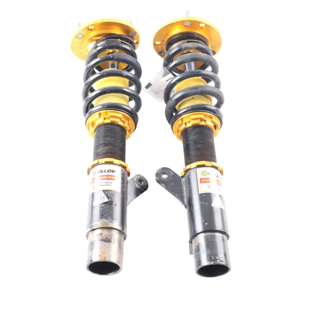 Yellow Speed Racing Front Rear Axle Spring Strut Suspension Coilover Set to BMW E82 with Part number YELLOW-SPEED-RACING-1 BMW E82 Yellow Speed Racing Front Rear Axle Spring Strut Suspension Coilover Set - SKU YELLOW-SPEED-RACING-1 - Part number YELLOW-SPEED-RACING-1