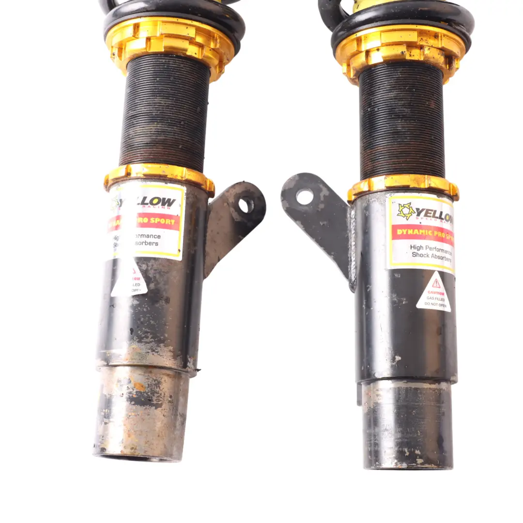 Yellow Speed Racing Front Rear Axle Spring Strut Suspension Coilover Set to BMW E82 with Part number YELLOW-SPEED-RACING-1 BMW E82 Yellow Speed Racing Front Rear Axle Spring Strut Suspension Coilover Set - SKU YELLOW-SPEED-RACING-1 - Part number YELLOW-SPEED-RACING-1