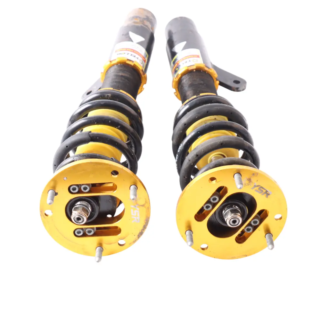 Yellow Speed Racing Front Rear Axle Spring Strut Suspension Coilover Set to BMW E82 with Part number YELLOW-SPEED-RACING-1 BMW E82 Yellow Speed Racing Front Rear Axle Spring Strut Suspension Coilover Set - SKU YELLOW-SPEED-RACING-1 - Part number YELLOW-SPEED-RACING-1