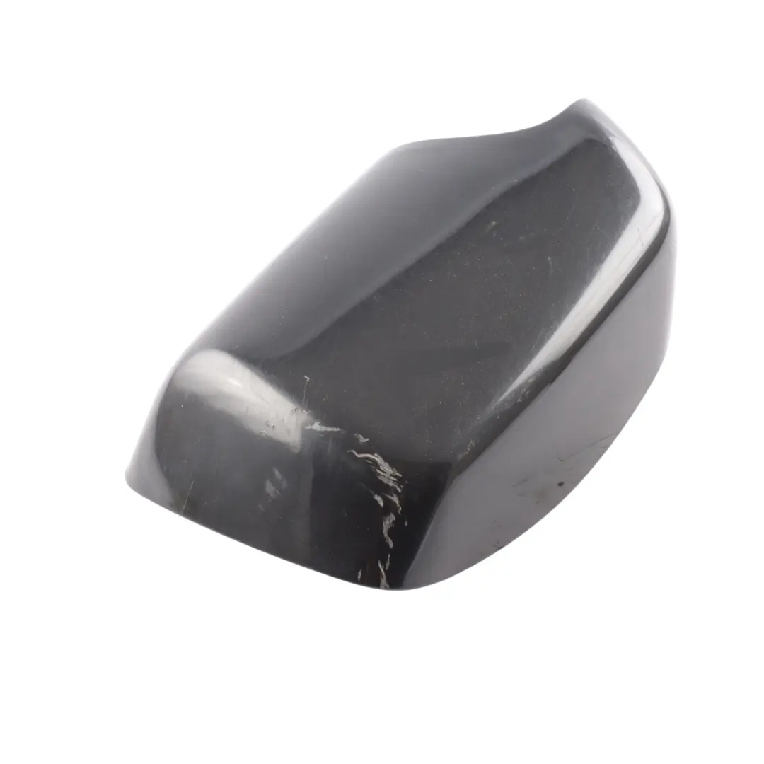 Front Left N/S Wing Mirror Cover Cap Black Sapphire Metallic to BMW X5 E53 with Part number 0007739 BMW X5 E53 Front Left N/S Wing Mirror Cover Cap Black Sapphire Metallic - SKU 0007739-BS - Part number 0007739