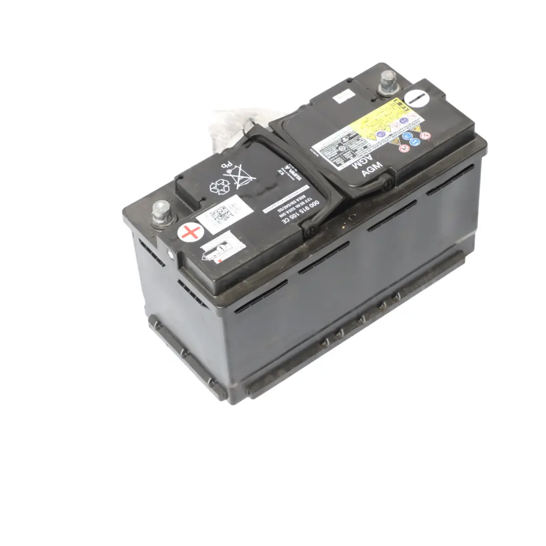 Volkswagen Audi AGM Varta Car Battery 12V 92Ah 850A E - SKU 000915105C - Part number 000915105C