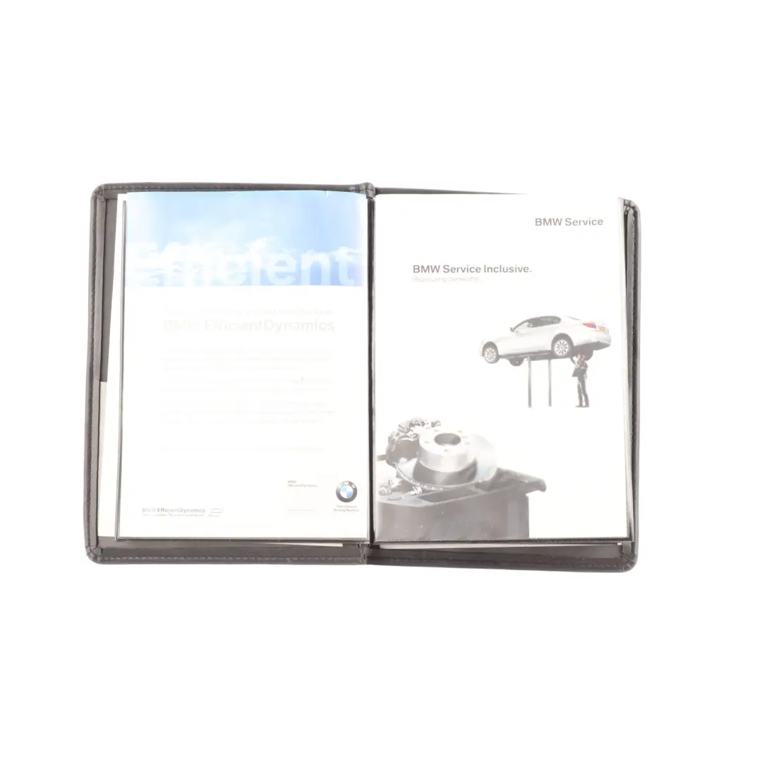 BMW E90 E91 Owner's Handbook Book Pouch Case Wallet Set Accesories CD - SKU 0012892-4 - Part number 0012892