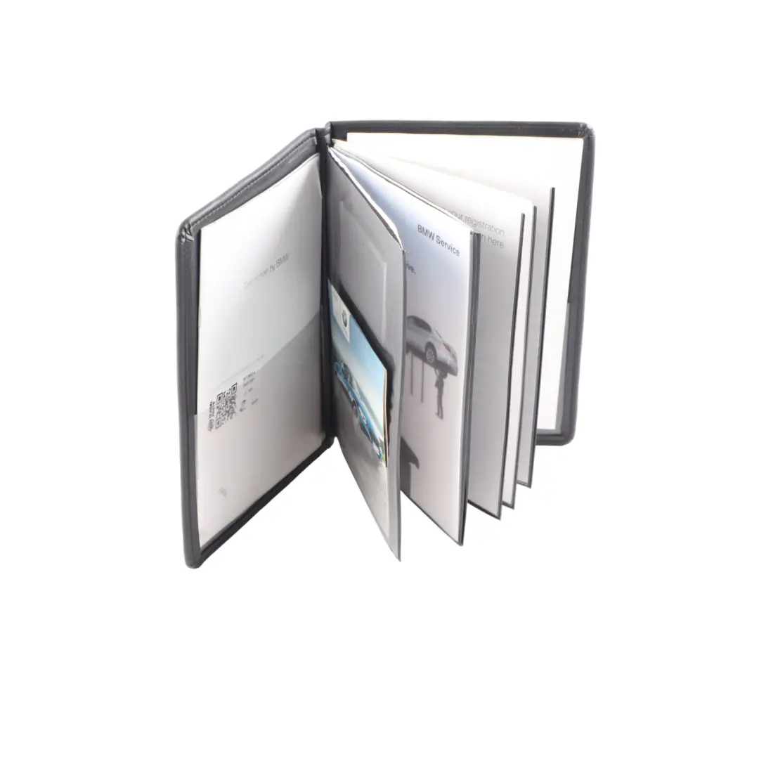BMW E90 E91 Owner's Handbook Book Pouch Case Wallet Set Accesories CD - SKU 0012892-4 - Part number 0012892