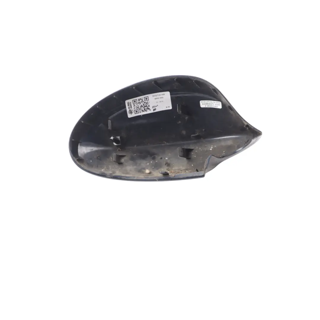 Wing Mirror Cover BMW E90 E91 Left Cap N/S Casing Monacoblau Blue A35 to with Part number 0032725 Wing Mirror Cover BMW E90 E91 Left Cap N/S Casing Monacoblau Blue A35 - SKU 0032725-MB - Part number 0032725