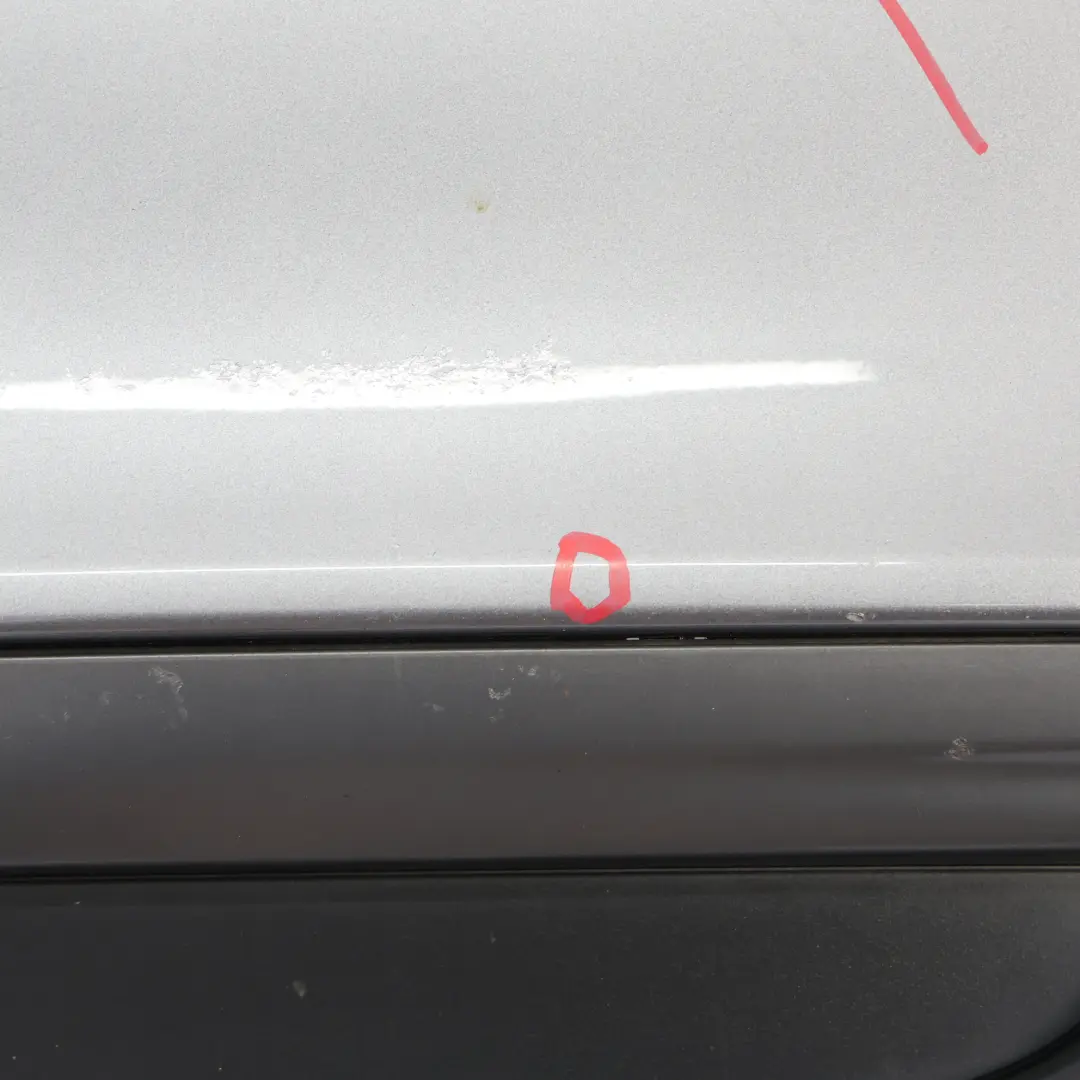 BMW E82 E88 M Sport Rear Bumper Trim Panel Spacegrau Space Grey Metallic - A52 - SKU 0036311-SCG1 - Part number 0036311