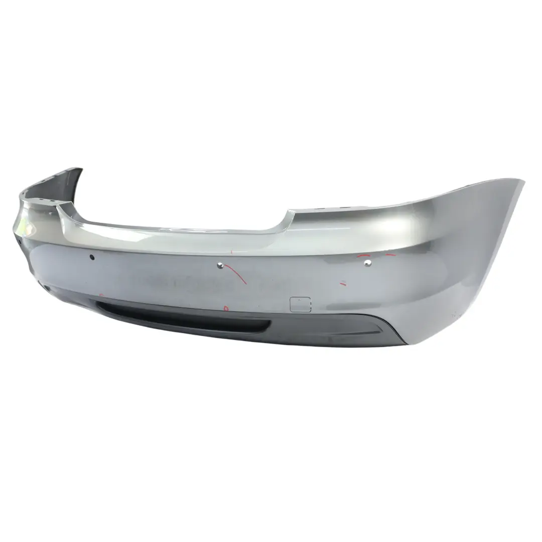Bumper Trim Panel Spacegrau Space Grey Metallic - A52 to BMW E82 E88 M Sport Rear with Part number 0036311 BMW E82 E88 M Sport Rear Bumper Trim Panel Spacegrau Space Grey Metallic - A52 - SKU 0036311-SCG1 - Part number 0036311