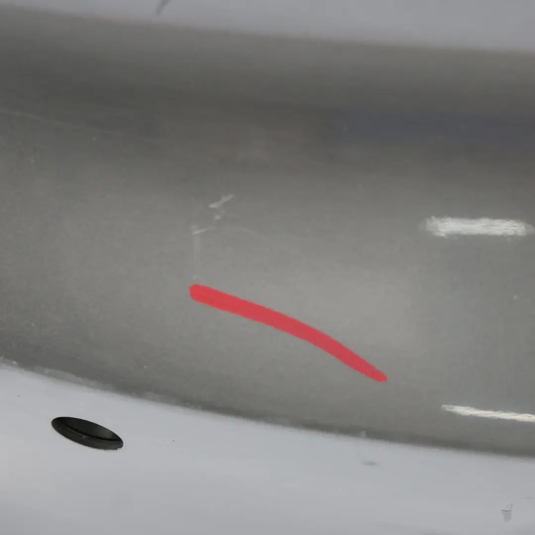 BMW E82 E88 M Sport Rear Bumper Trim Panel Spacegrau Space Grey Metallic - A52 - SKU 0036311-SCG1 - Part number 0036311