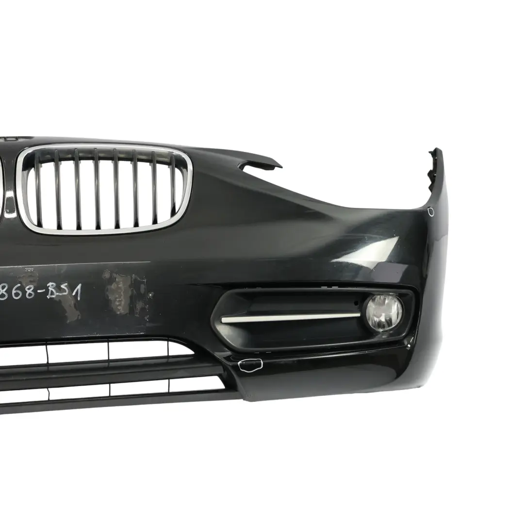 BMW F20 F21 Bumper Front Trim Panel Cover Black Sapphire Metallic - 475 - SKU 0038868-BS1 - Part number 0038868