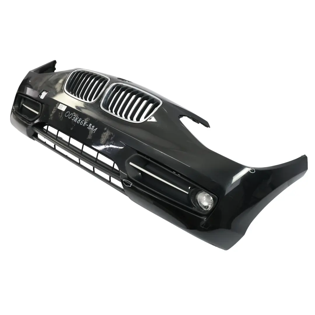 BMW F20 F21 Bumper Front Trim Panel Cover Black Sapphire Metallic - 475 - SKU 0038868-BS1 - Part number 0038868