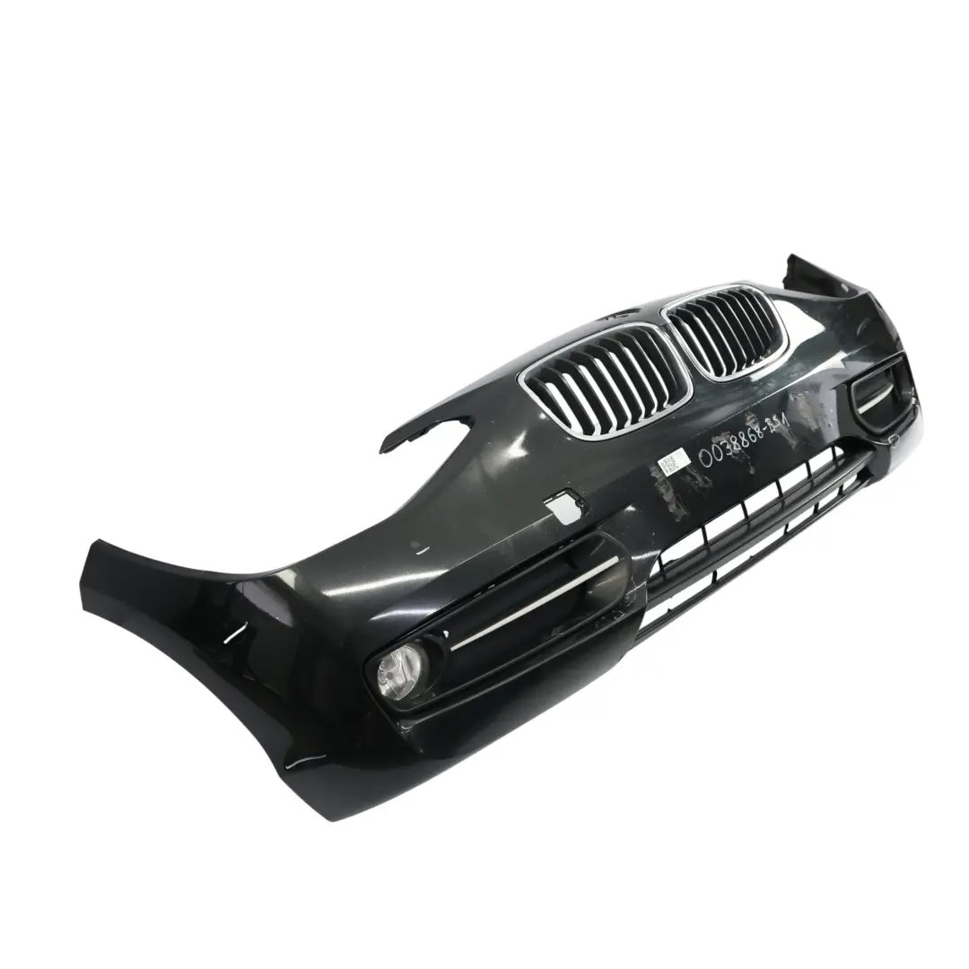 Bumper Front Trim Panel Cover Black Sapphire Metallic - 475 to BMW F20 F21 with Part number 0038868 BMW F20 F21 Bumper Front Trim Panel Cover Black Sapphire Metallic - 475 - SKU 0038868-BS1 - Part number 0038868