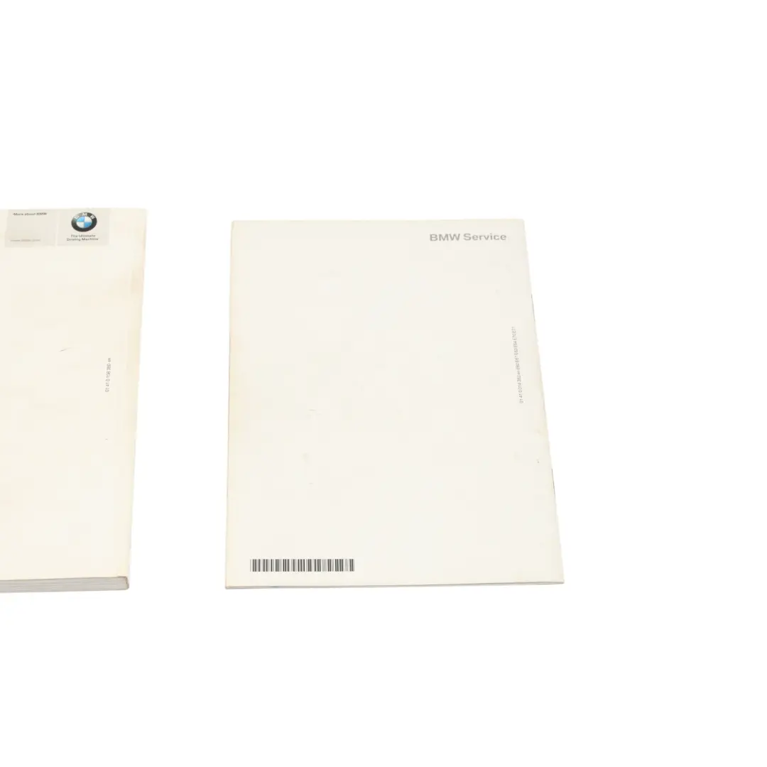 BMW E60 E61 Service Booklet Owner's Handbook Books Set Case - SKU 0158380 - Part number 0158380