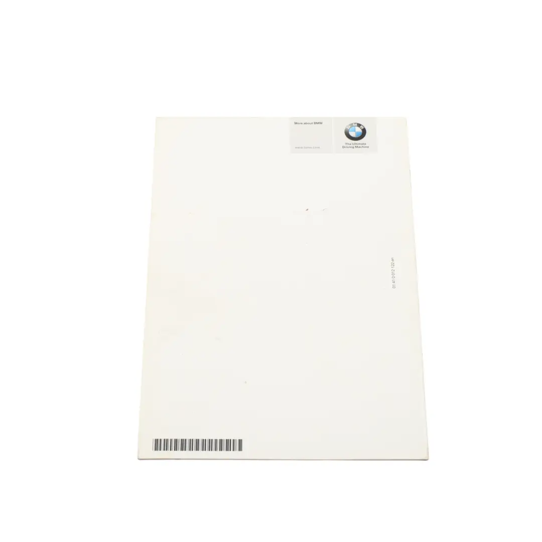 BMW E60 E61 Service Booklet Owner's Handbook Books Set Case - SKU 0158380 - Part number 0158380