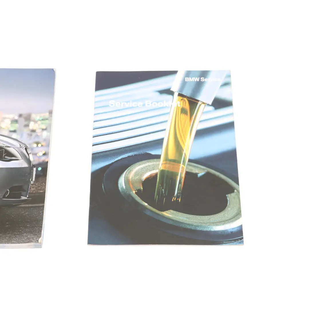 BMW E60 E61 Libro De Servicio Manual Del Propietario Conjunto De Libros Estuche - SKU 0158380 - Número de pieza 0158380