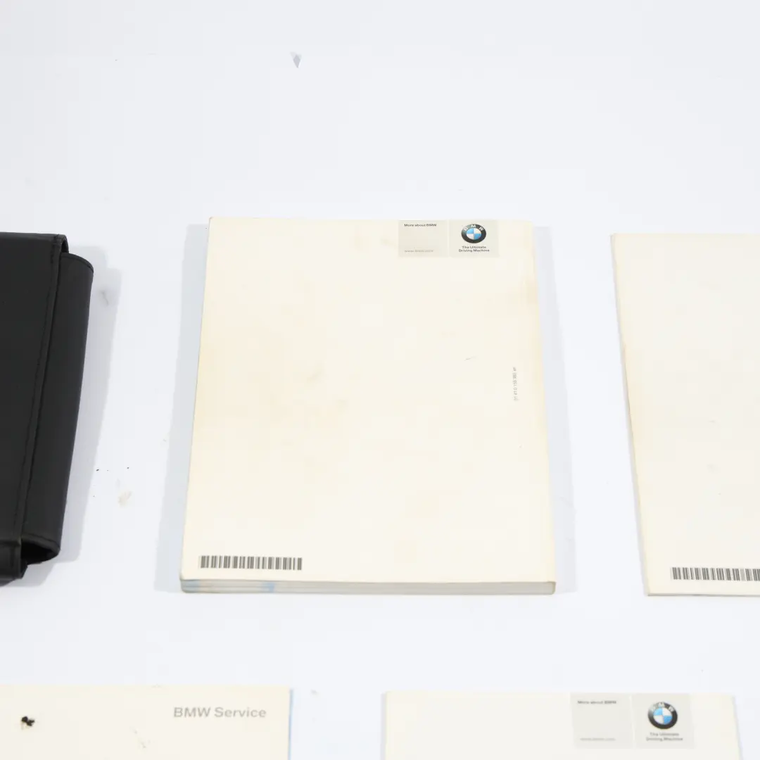 BMW E60 E61 Książka Serwisowa Instrukcja Zestaw Książek Etui - SKU 0158380 - Numer Części 0158380