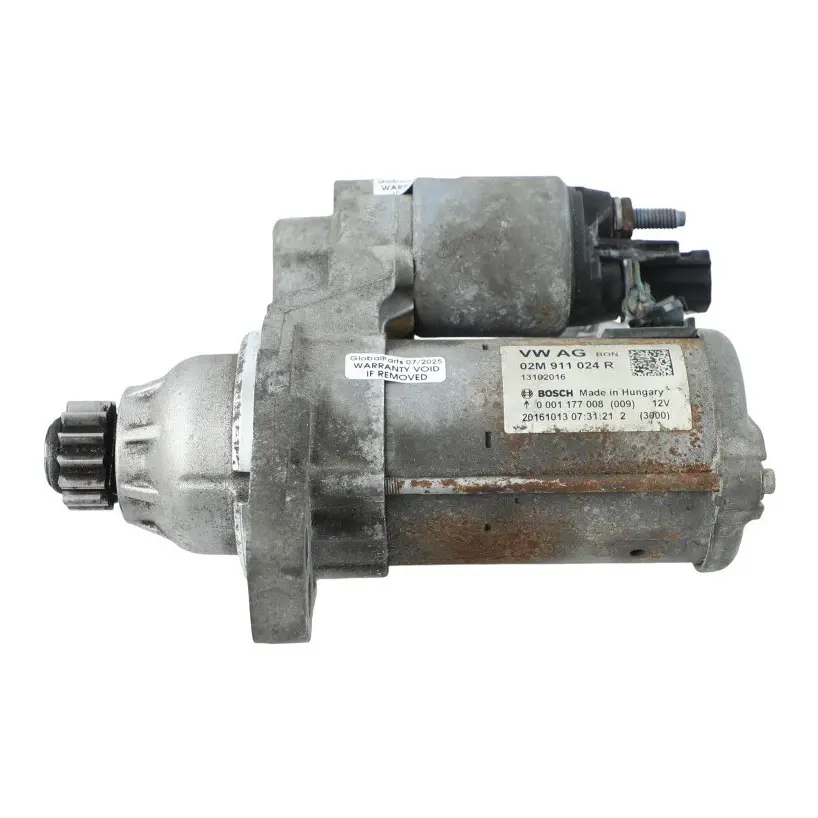 6J Anlasser Benzinmotor Elektrische Einheit Aktuator für Seat Ibiza mit Teilenummer 02M911024R Seat Ibiza 6J Anlasser Benzinmotor Elektrische Einheit Aktuator - SKU 02M911024R - Teilenummer 02M911024R