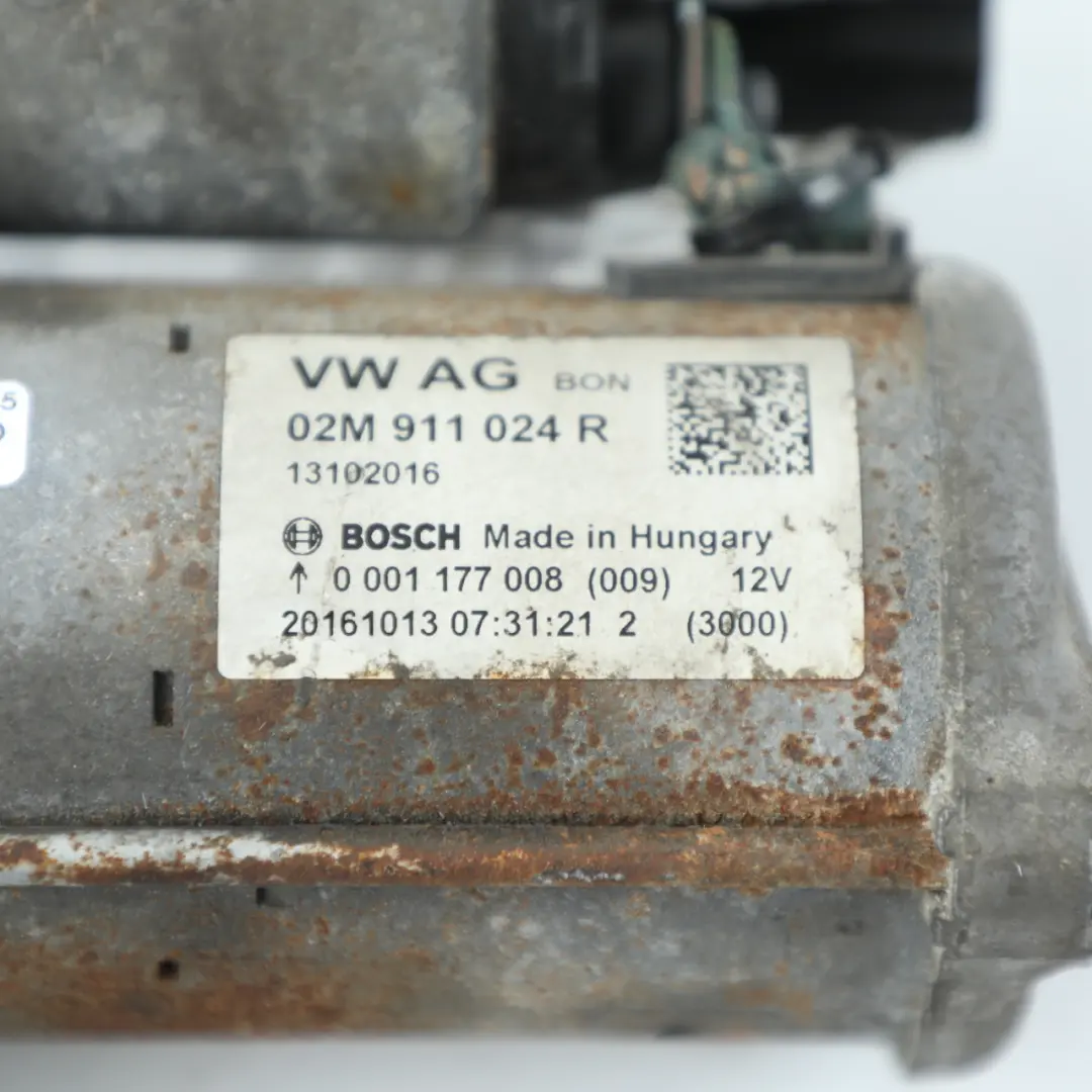 Seat Ibiza 6J Motorino Avviamento Motore Benzina Attuatore Elettrica - SKU 02M911024R - Numero di parte 02M911024R