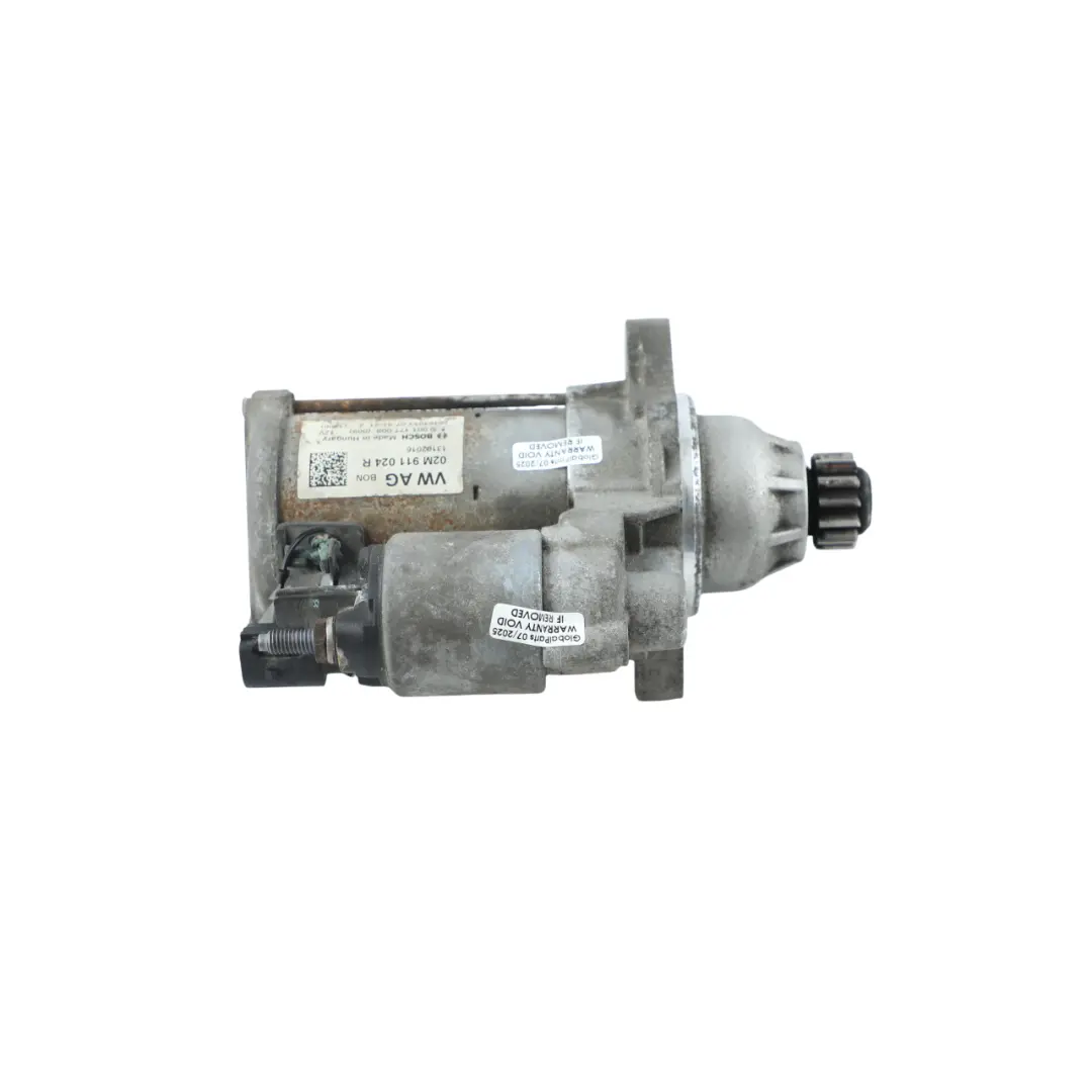 6J Motorino Avviamento Motore Benzina Attuatore Elettrica per Seat Ibiza con numero di parte 02M911024R Seat Ibiza 6J Motorino Avviamento Motore Benzina Attuatore Elettrica - SKU 02M911024R - Numero di parte 02M911024R