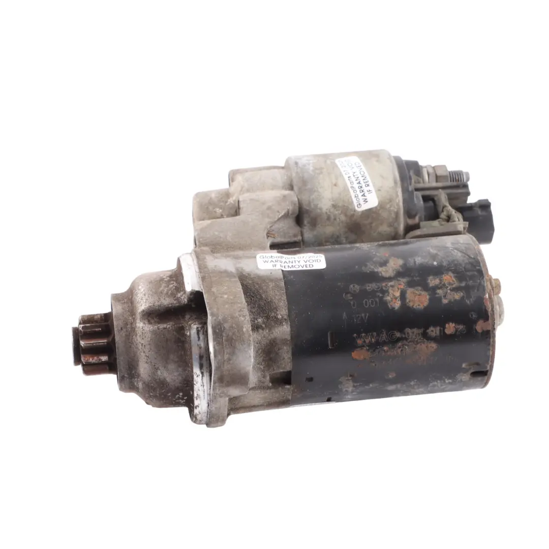 Audi A3 8P 1.6 MPI Motore di avviamento a benzina - SKU 02T911023M - Numero di parte 02T911023M