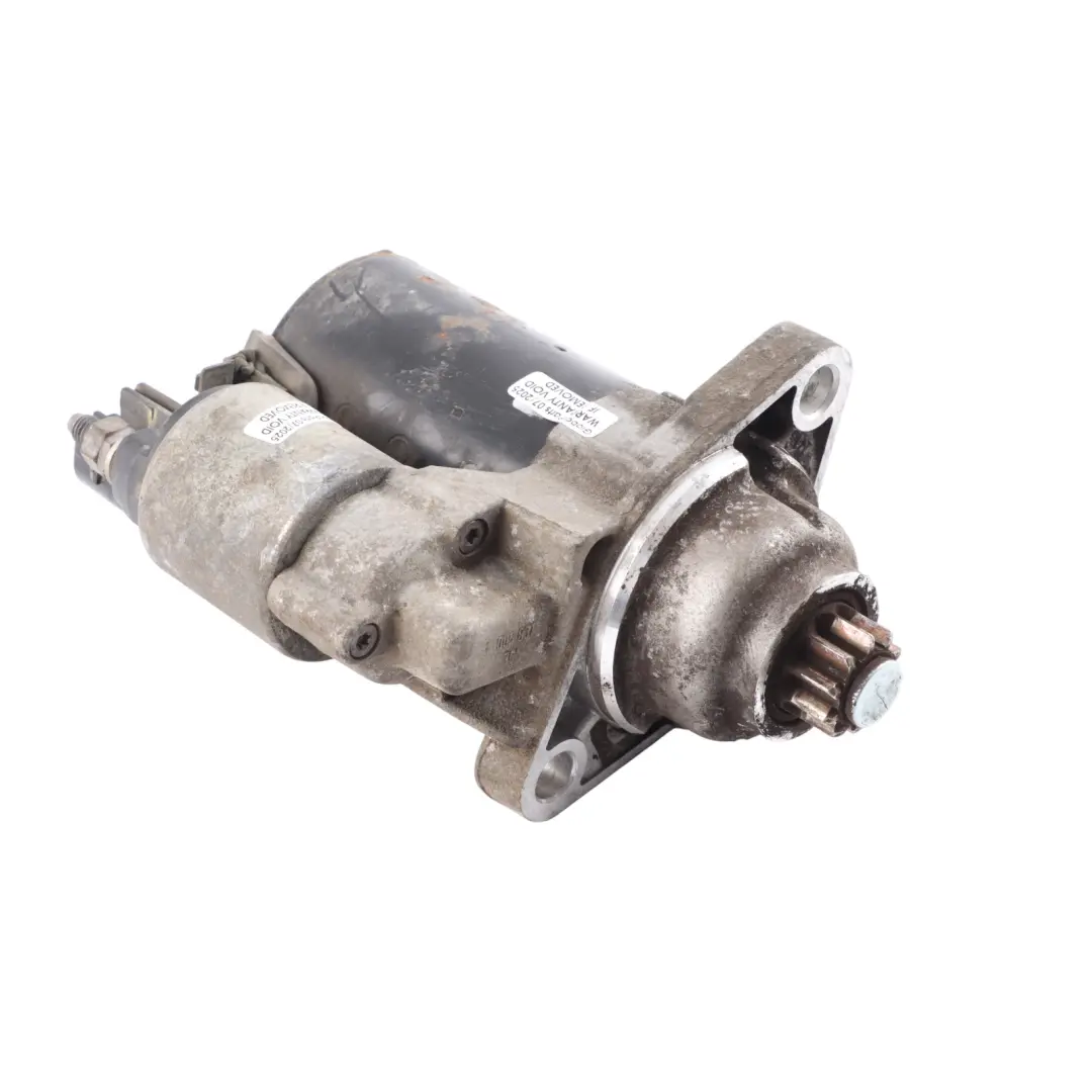 Audi A3 8P 1.6 MPI Motor arranque gasolina - SKU 02T911023M - Número de pieza 02T911023M