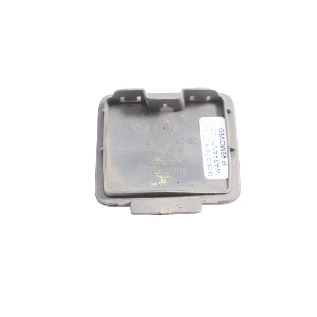 BMW E61 Touring Towing Eye Flap Rear Bumper Trim Amethystgrau Metallic - A09 - SKU 0306984-AG - Part number 0306984