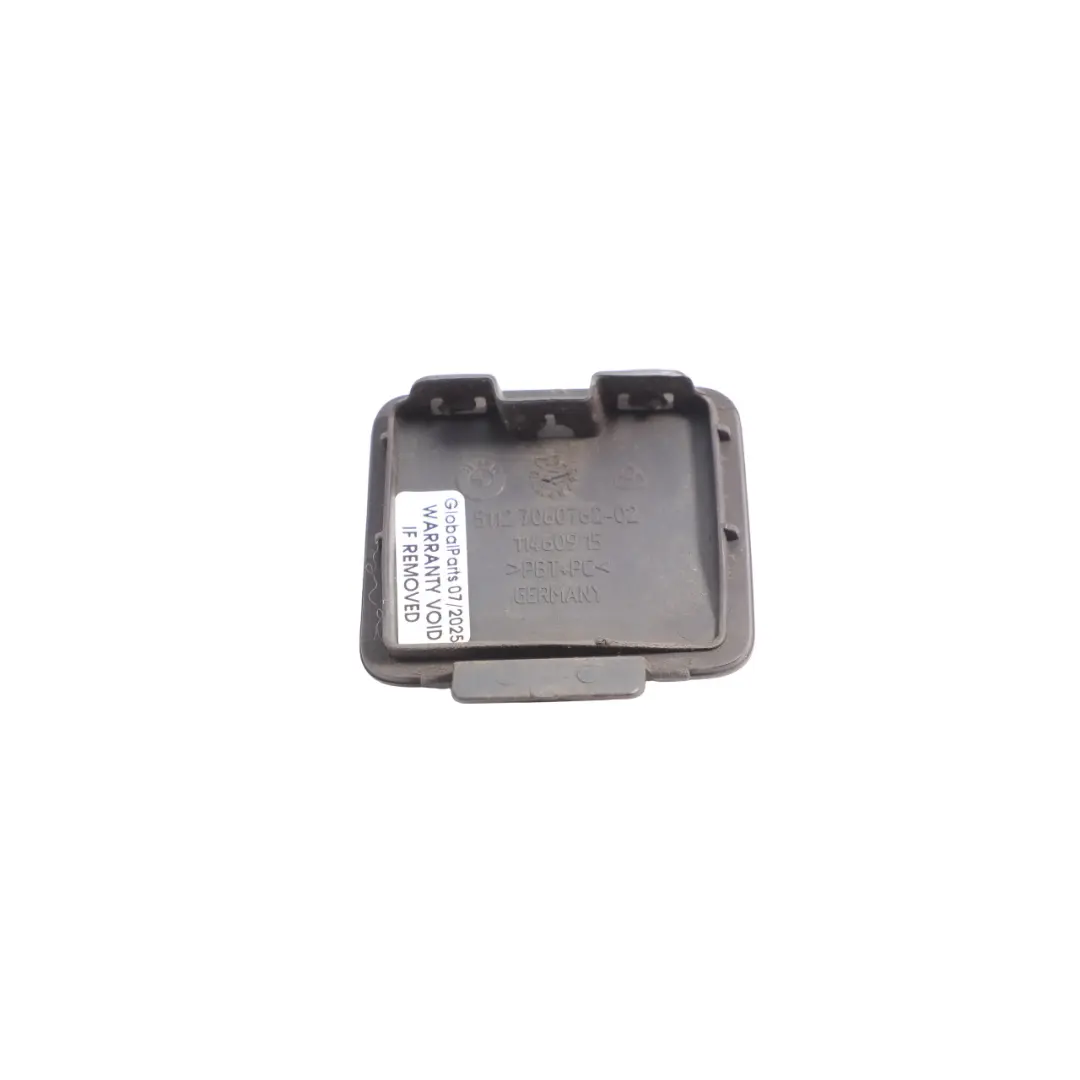 BMW E61 Touring Towing Eye Flap Rear Bumper Trim Barberarot Red Metallic - A39 - SKU 0306984-BAR - Part number 0306984