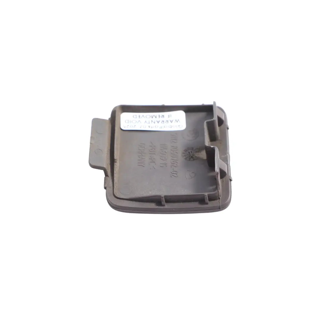 BMW E61 Touring Towing Eye Flap Rear Bumper Trim Barberarot Red Metallic - A39 - SKU 0306984-BAR - Part number 0306984