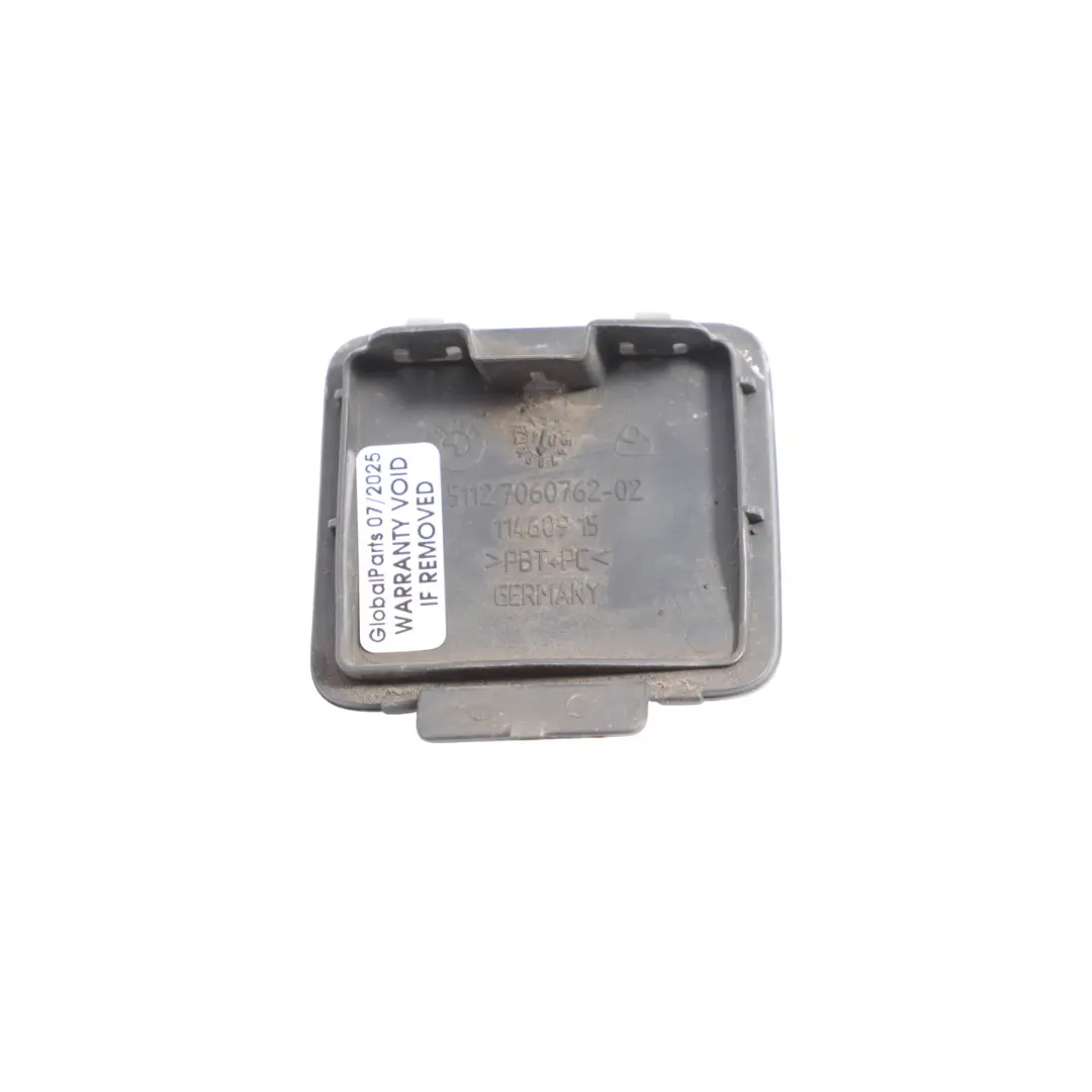  Towing Eye Flap BMW E61 Touring Rear Bumper Orientblau Metallic - 317 7060762 - SKU 0306984-OB - Part number 0306984