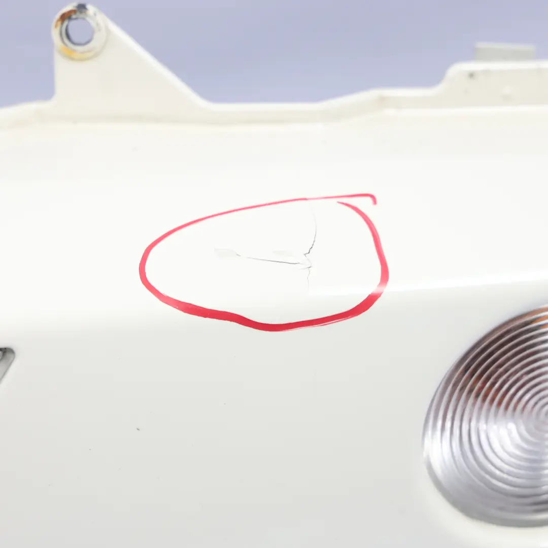  Embellecedor Parachoques Delantero Mini R50 R52 Pepper White Blanco - 850 - SKU 0308998-PW - Número de pieza 0308998
