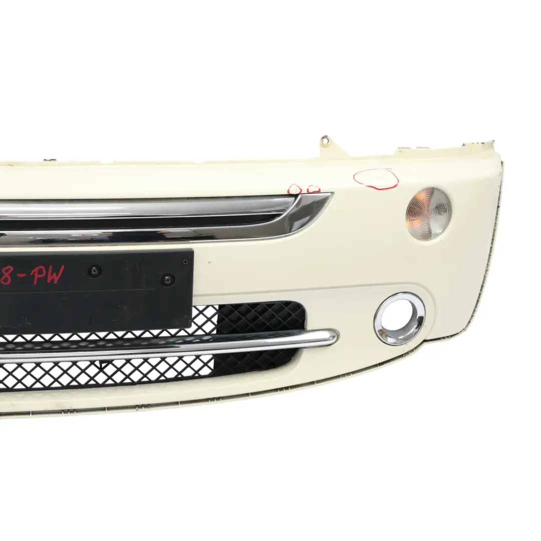  Paraurti Anteriore Mini R50 R52 Rivestimento Pannello Pepper White - 850 - SKU 0308998-PW - Numero di parte 0308998