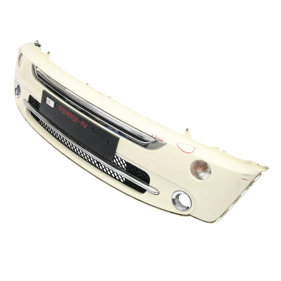 Front Bumper Mini R50 R52 Trim Panel Covering Pepper White - 850 to with Part number 0308998 Front Bumper Mini R50 R52 Trim Panel Covering Pepper White - 850 - SKU 0308998-PW - Part number 0308998