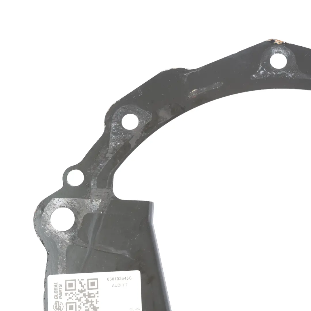 Caja Cambios Motor Conexión Placa Cubierta Junta para Audi TT 8J con número de pieza 038103645C Audi TT 8J Caja Cambios Motor Conexión Placa Cubierta Junta - SKU 038103645C - Número de pieza 038103645C