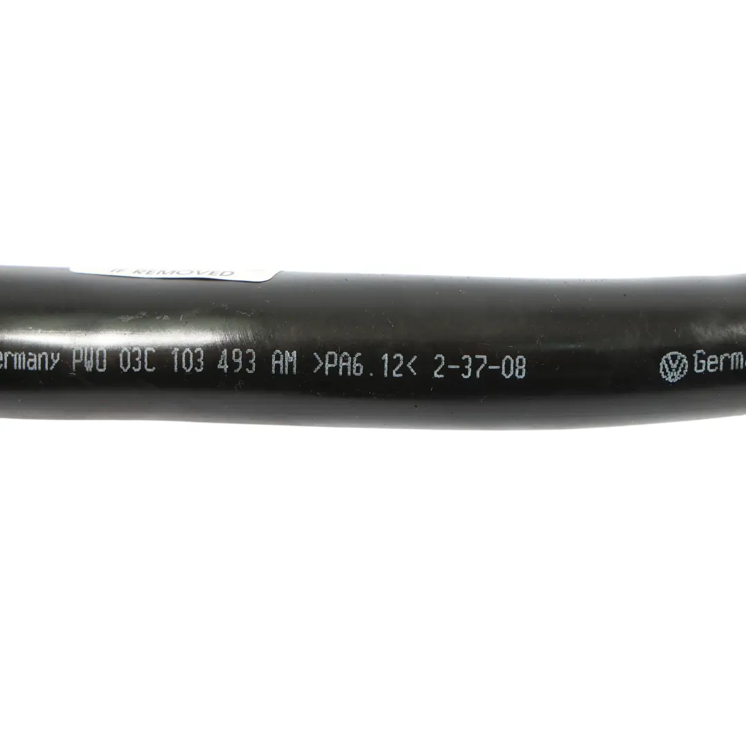 Audi A1 8X A3 8P Tubo Di Sfiato Motore Tubo Sfiato Carter 1.4 TFSI - SKU 03C103493AM - Numero di parte 03C103493AM