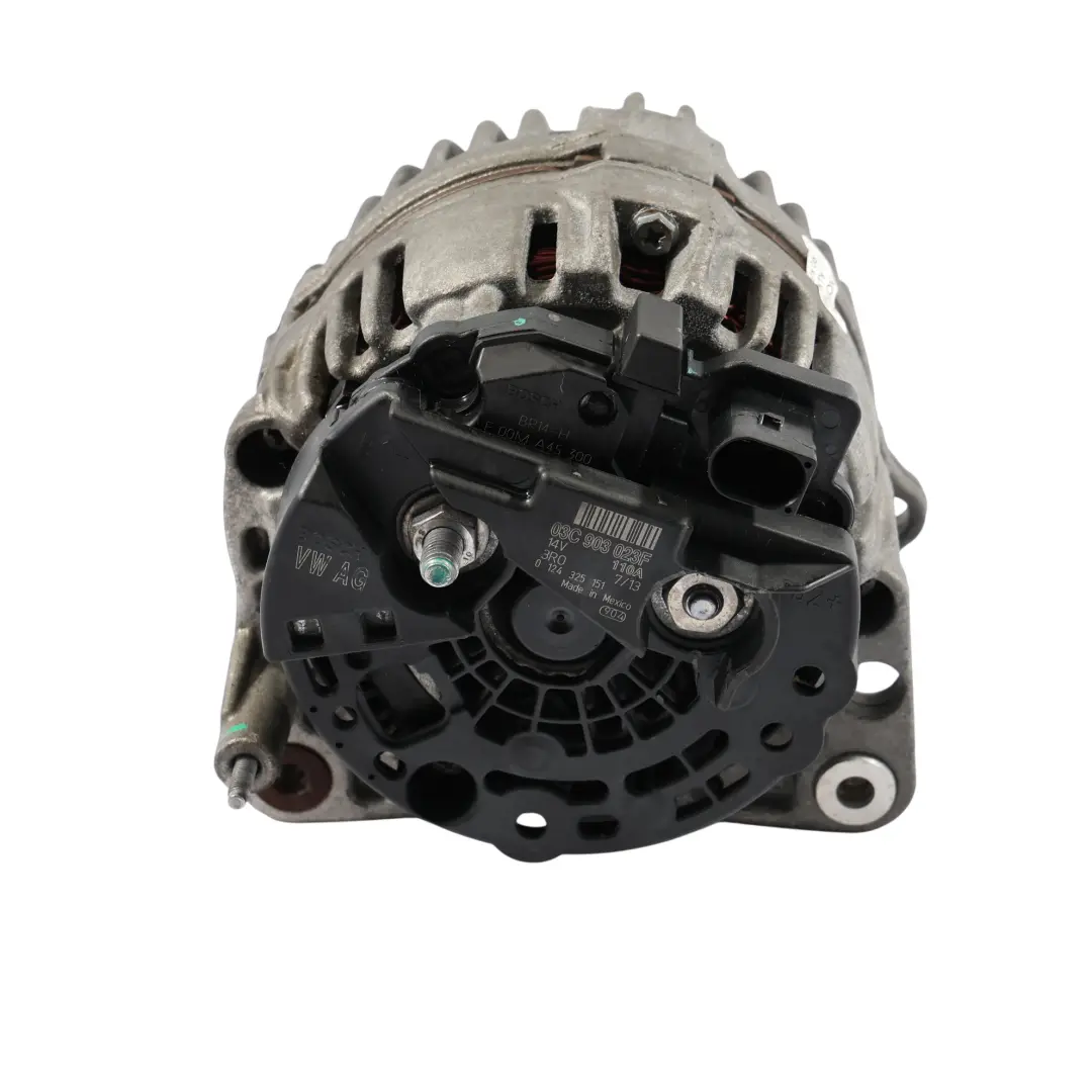 Volkswagen New Beetle 1.4 TSI Gasolina Motor Alternador 14V 110A - SKU 03C903023F - Número de pieza 03C903023F