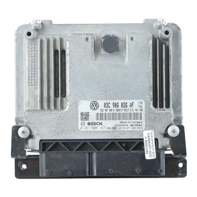 CTHD 160HP Engine Control Unit ECU Manual to VW Polo 6R 1.4 TSI with Part number 03C906026AF VW Polo 6R 1.4 TSI CTHD 160HP Engine Control Unit ECU Manual - SKU 03C906026AF - Part number 03C906026AF