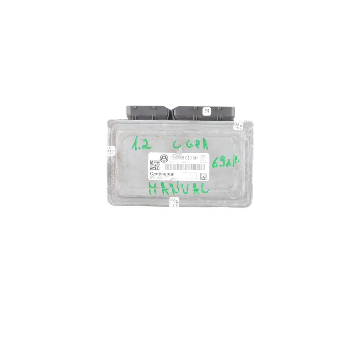 CGPA 69HP Engine ECU Kit Manual to VW Volkswagen Polo 6R 1.2 MPI with Part number 03E906019AH VW Volkswagen Polo 6R 1.2 MPI CGPA 69HP Engine ECU Kit Manual - SKU 03E906019AH - Part number 03E906019AH