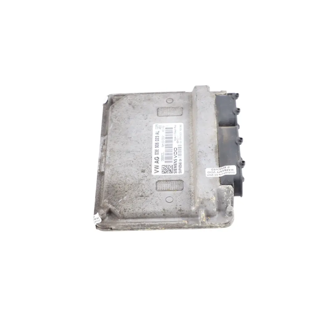 CGPB 60HP Centralina Motore Manuale per Volkswagen Polo 6R 1.2 MPI con numero di parte 03E906023AL Volkswagen Polo 6R 1.2 MPI CGPB 60HP Centralina Motore Manuale - SKU 03E906023AL - Numero di parte 03E906023AL