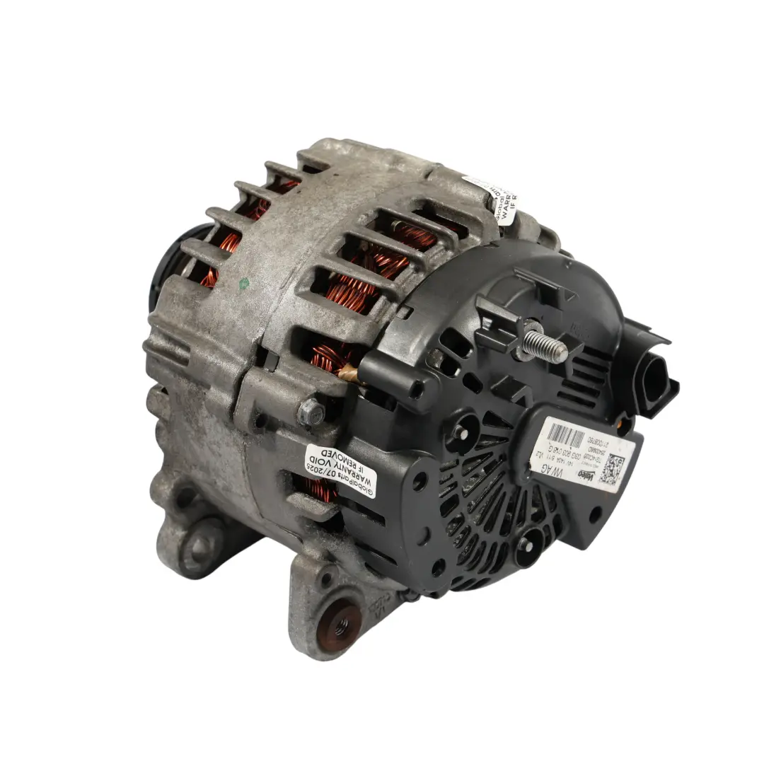 CJCA Dieselmotor Lichtmaschine Generator für Audi Q5 8R 2.0 TDI mit Teilenummer 03G903016G Audi Q5 8R 2.0 TDI CJCA Dieselmotor Lichtmaschine Generator - SKU 03G903016G - Teilenummer 03G903016G
