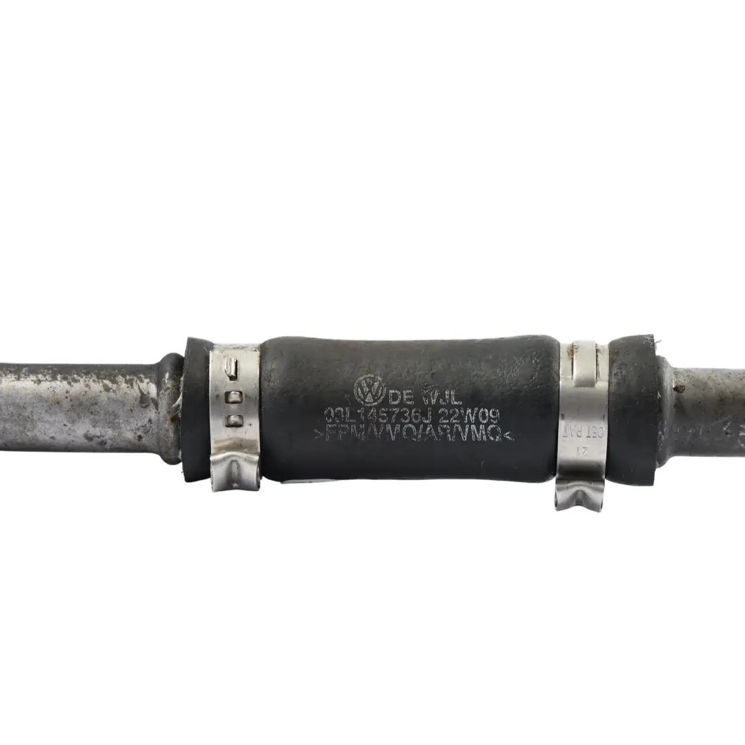 Audi A4 B8 Seat Exeo 3R Turbocharger Return Oil Pipe Hose Line - SKU 03L145736J - Part number 03L145736J
