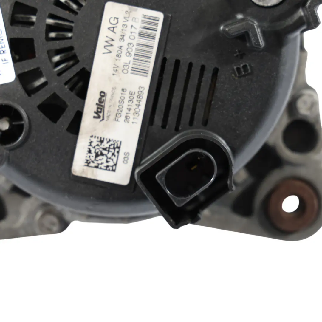Alternator Generator to Audi Q5 8R 2.0 TDI Quattro with Part number 03L903017B Audi Q5 8R 2.0 TDI Quattro Alternator Generator - SKU 03L903017B - Part number 03L903017B