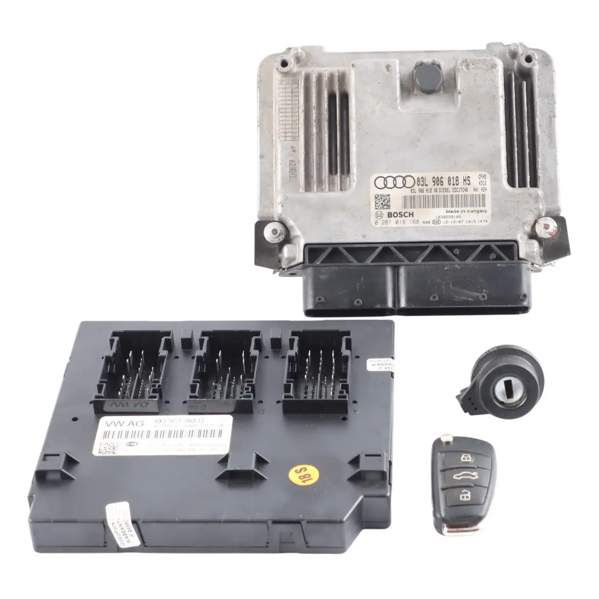 Audi A1 8X 2.0 TDI CFHD 143HP Engine Control ECU Kit 03L906018HS Manual