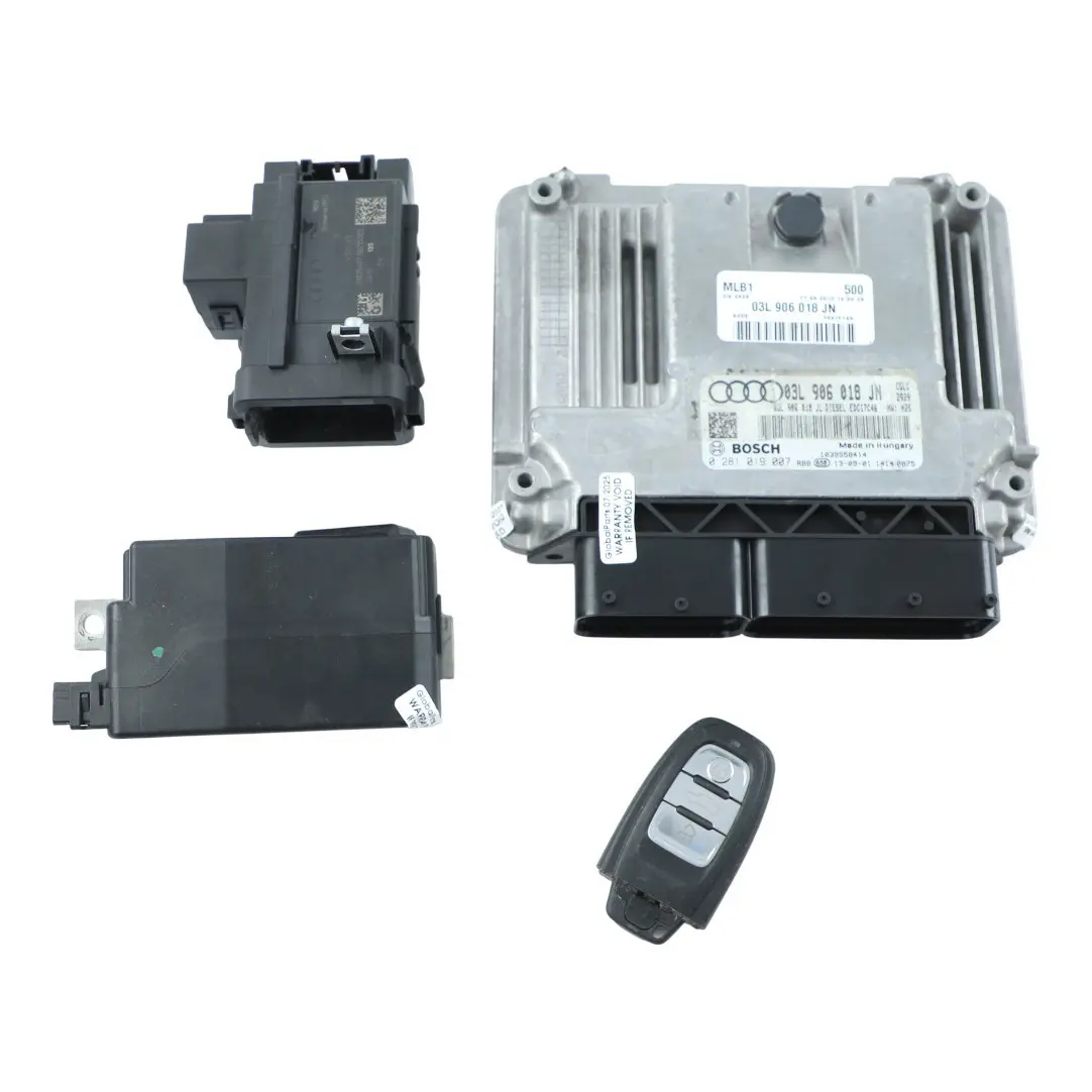 Audi Q5 8R 2.0 TDI CGLC Quattro 177HP Engine ECU Kit 03L906018JN Lock + Key