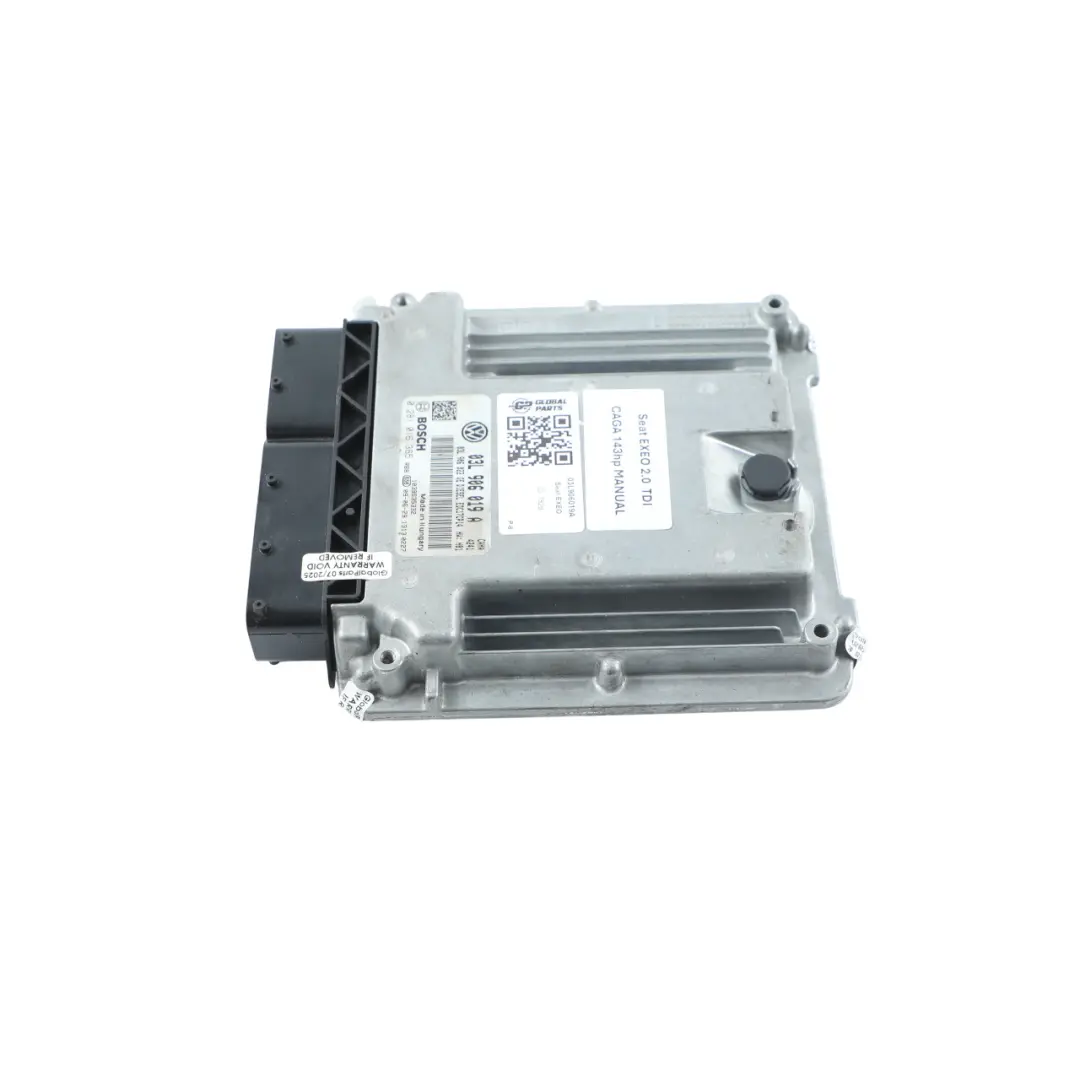 Seat Exeo 2.0 TDI CAHA 143HP Diesel Engine Control Unit ECU Manual - SKU 03L906019A - Part number 03L906019A