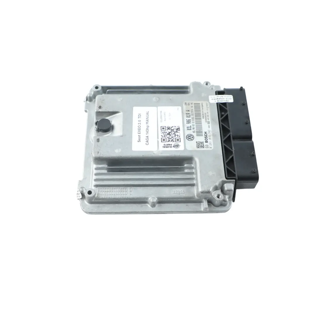 CAHA 143HP Diesel Engine Control Unit ECU Manual to Seat Exeo 2.0 TDI with Part number 03L906019A Seat Exeo 2.0 TDI CAHA 143HP Diesel Engine Control Unit ECU Manual - SKU 03L906019A - Part number 03L906019A