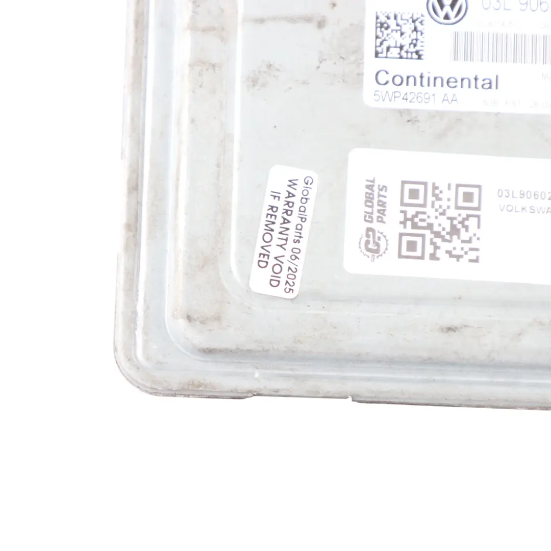 VW Volkswagen Golf Mk6 1.6 TDI 105 HP Diesel CAYC Engine ECU Manual - SKU 03L906023ML - Part number 03L906023ML