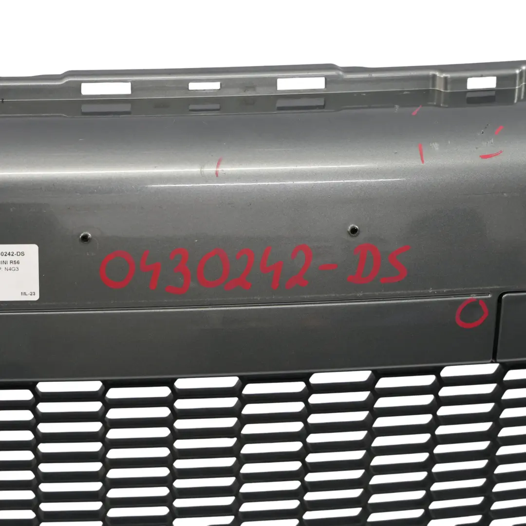 Mini R55 R56 R57 Cooper S Stossfänger Vorn Dark Silver Silber Metallic - 871 - SKU 0430242-DS - Teilenummer 0430242