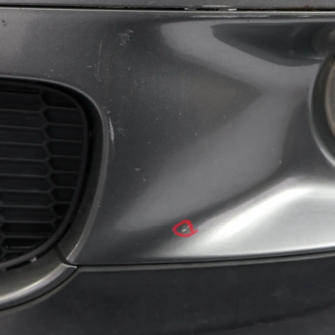 Front Bumper Trim Panel Dark Silver Metallic - 871 to Mini Cooper S R55 R56 R57 with Part number 0430242 Mini Cooper S R55 R56 R57 Front Bumper Trim Panel Dark Silver Metallic - 871 - SKU 0430242-DS - Part number 0430242